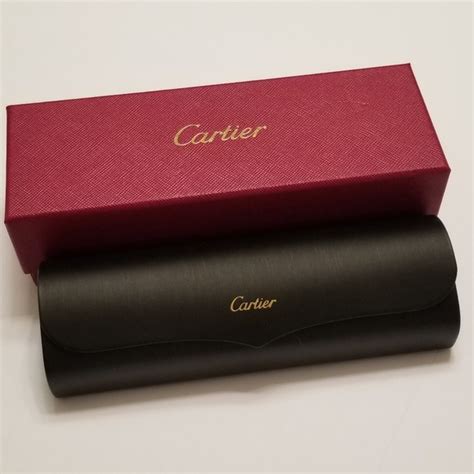 cartier eyeglasses case|authentic cartier glasses for sale.